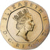 Great Britain, Elizabeth II, 20 Pence, 1995, London, Série BU, Cupronickel