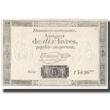 França, 10 Livres, 1792, Taisaud, L'an 1er de la République - (24 octobre