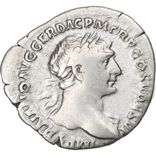 Trajan, Denarius, 111, Rome, Plata, MBC, RIC:237
