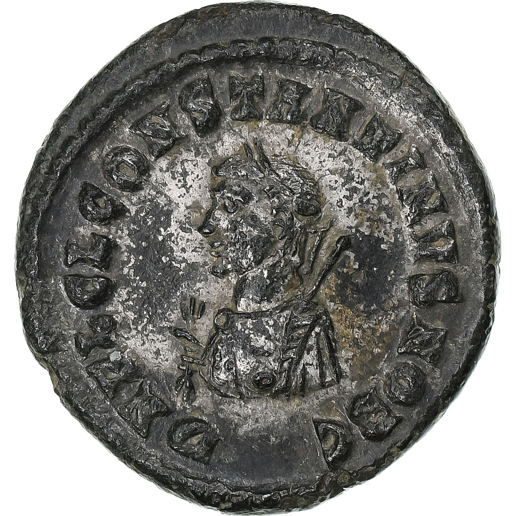 Constantijn II, Follis, 317, Heraclea, Bronzen, ZF, RIC:20