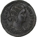 Fausta, Follis, 325-326, Nicomedia, Copper, AU(55-58), RIC:131