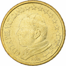 Vatican, John Paul II, 50 Euro Cent, 2002 (Anno XXIV), Rome, From the euro-set