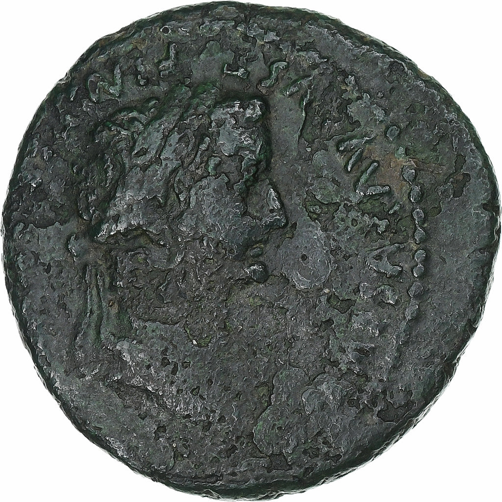 Tiberius, As, 12-14, Lugdunum, Bronzo, MB, RIC:245