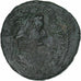 Tiberius, As, 12-14, Lugdunum, Bronzo, MB, RIC:245