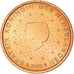 Paesi Bassi, Beatrix, Euro Cent, 2003, Utrecht, BU, SPL+, Acciaio placcato rame