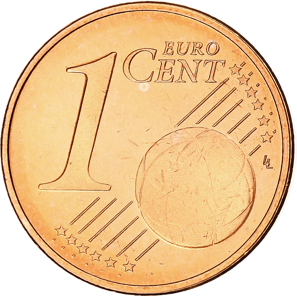 Paesi Bassi, Beatrix, Euro Cent, 2003, Utrecht, BU, SPL+, Acciaio placcato rame
