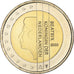 Holandia, Beatrix, 2 Euro, 2003, Utrecht, BU, MS(64), Bimetaliczny, KM:241