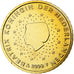 Países Baixos, Beatrix, 50 Euro Cent, 2008, Utrecht, BU, MS(64), Nordic gold