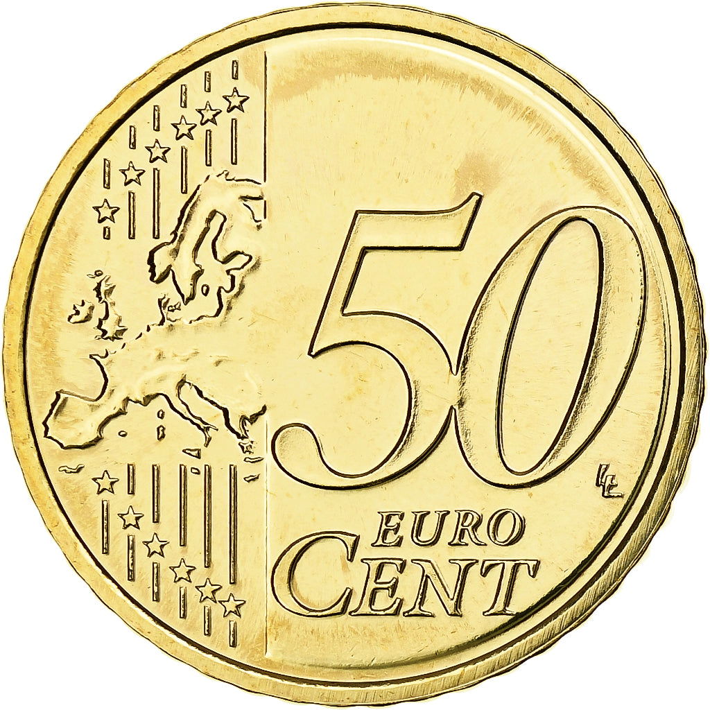 Paesi Bassi, Beatrix, 50 Euro Cent, 2008, Utrecht, BU, SPL+, Nordic gold, KM:239