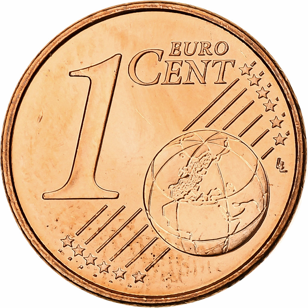 Frankreich, Euro Cent, 2002, MDP, Série BU, UNZ+, Copper Plated Steel, KM:1282