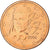 Francja, Euro Cent, 2006, MDP, Série BU, MS(64), Miedź platerowana stalą