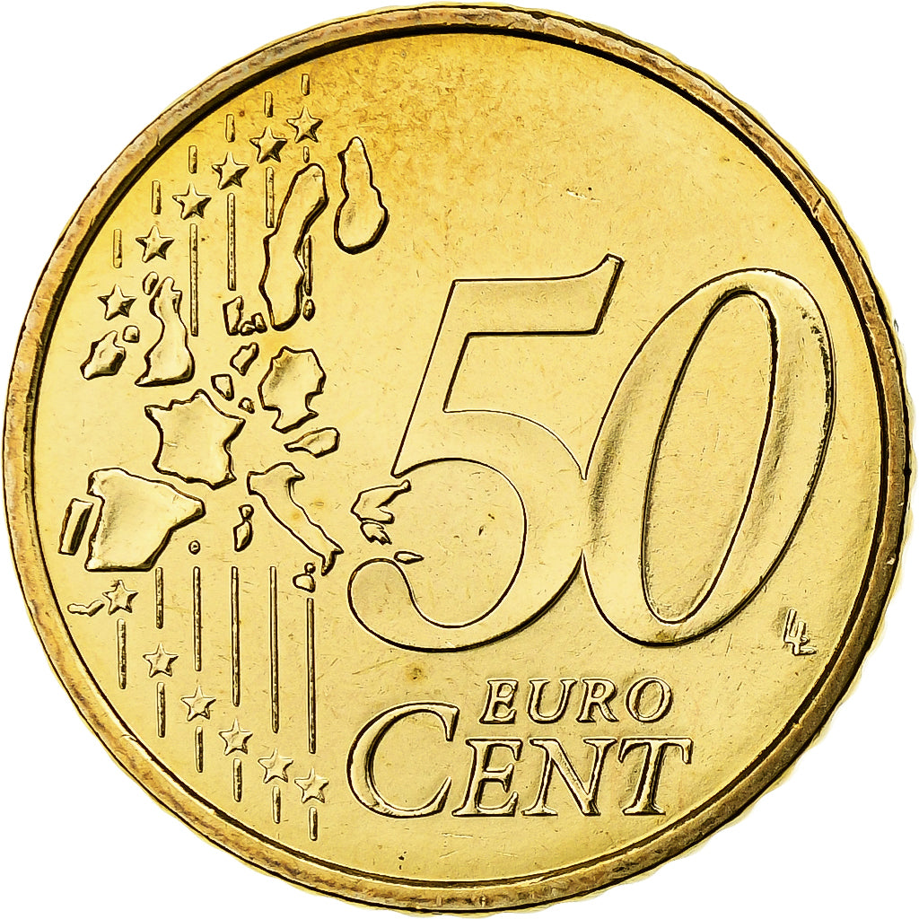 France, 50 Euro Cent, 2006, MDP, Série BU, SPL+, Or nordique, KM:1287