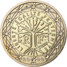 France, 2 Euro, 2006, MDP, Série BU, SPL+, Bimétallique, KM:1289