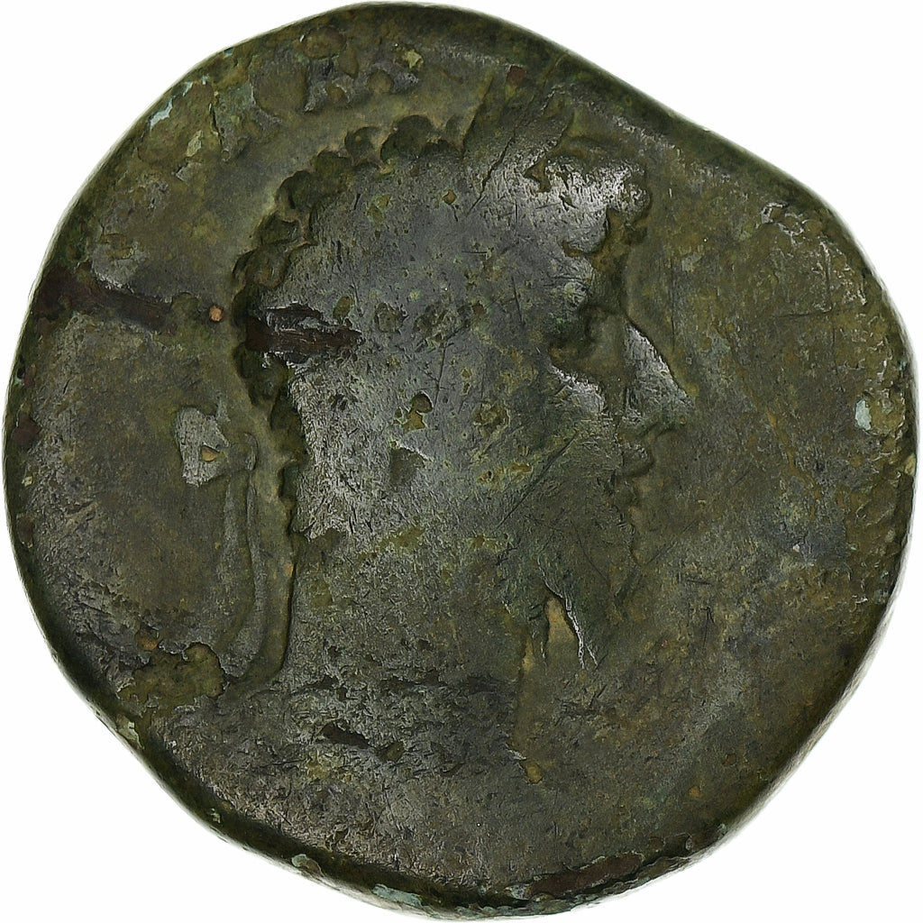 Lucius Verus, Sestertius, 165, Rome, Bronze, F(12-15), RIC:1429
