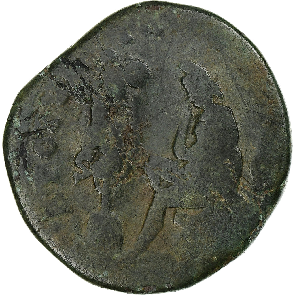 Lucius Verus, Sestertius, 165, Rome, Bronze, F(12-15), RIC:1429