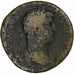 Hadrian, Sestercio, 117-138, Rome, Bronce, BC