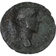 Marcus Aurelius, As, 145, Rome, Rara, Bronze, VF(20-25), RIC:1254