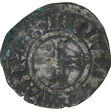 France, Philip II, Denier, 1180-1223, Saint-Martin de Tours, Silver, F(12-15)