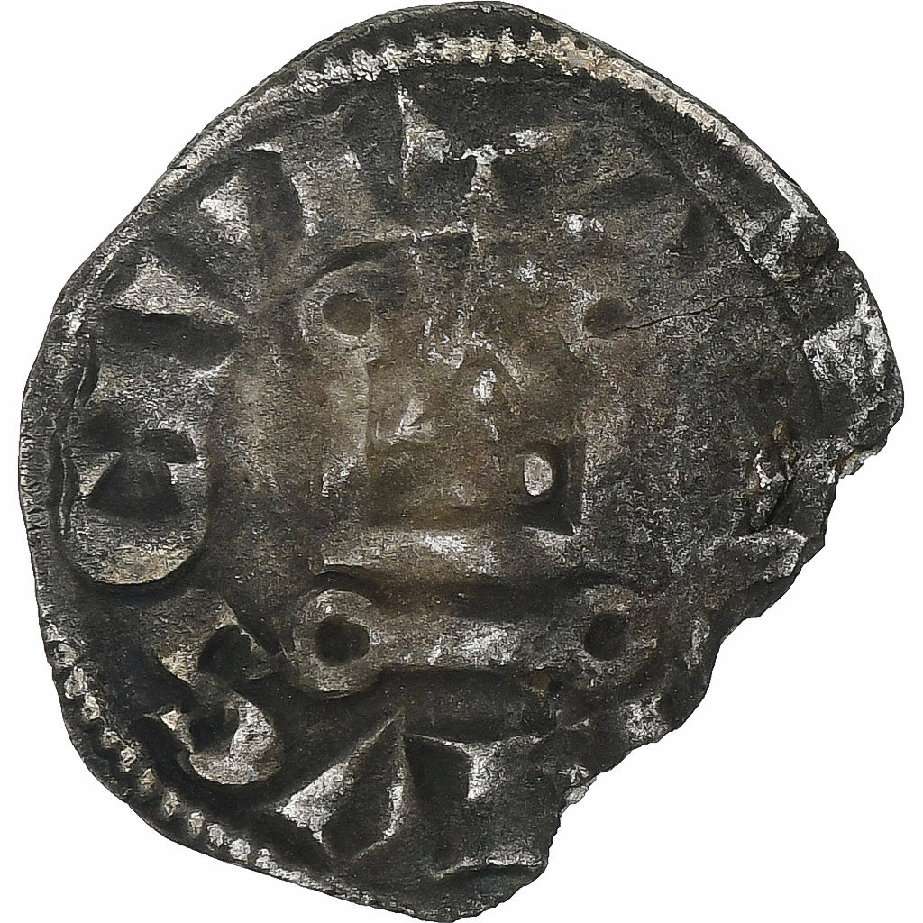 Frankreich, Louis VIII-IX, Denier Tournois, 1223-1244, Billon, S, Duplessy:187