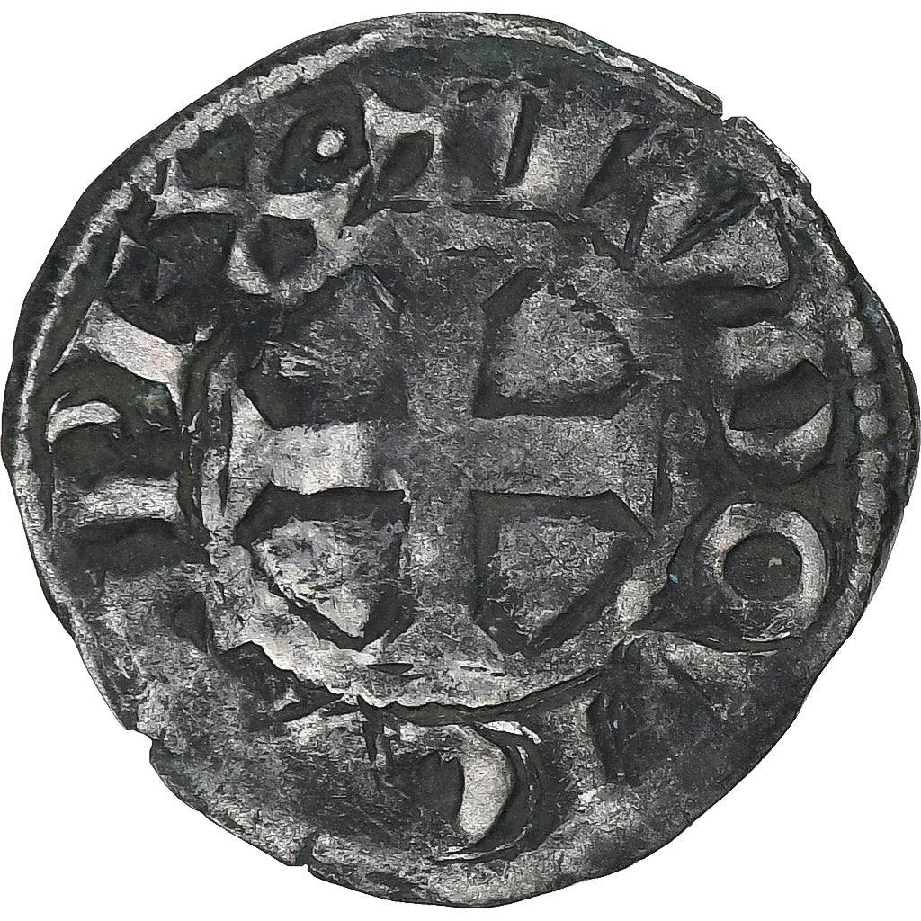 França, Louis VIII-IX, Denier Tournois, 1223-1244, Lingote, VF(30-35)