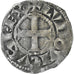 Francia, Louis VIII-IX, Denier Tournois, 1223-1244, Vellón, BC+, Duplessy:187