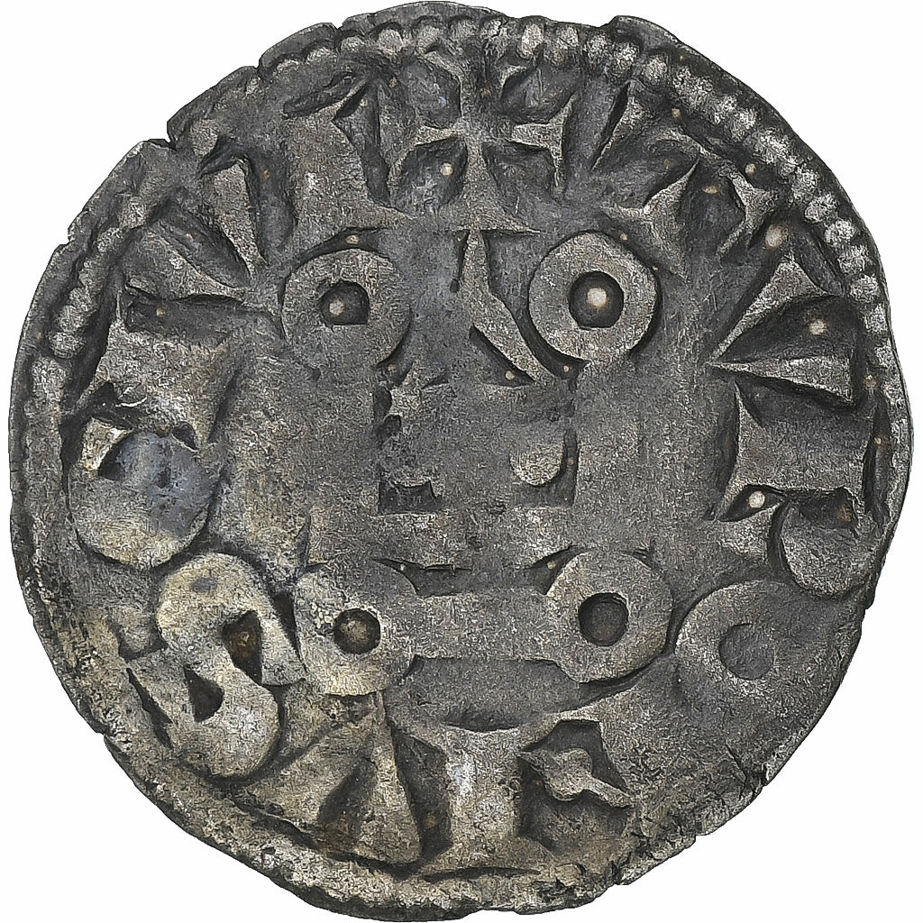 France, Louis VIII-IX, Denier Tournois, 1223-1244, Billon, TTB, Duplessy:187