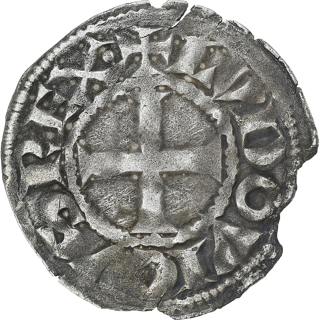 Frankrijk, Louis VIII-IX, Denier Tournois, 1223-1244, Billon, ZF, Duplessy:187