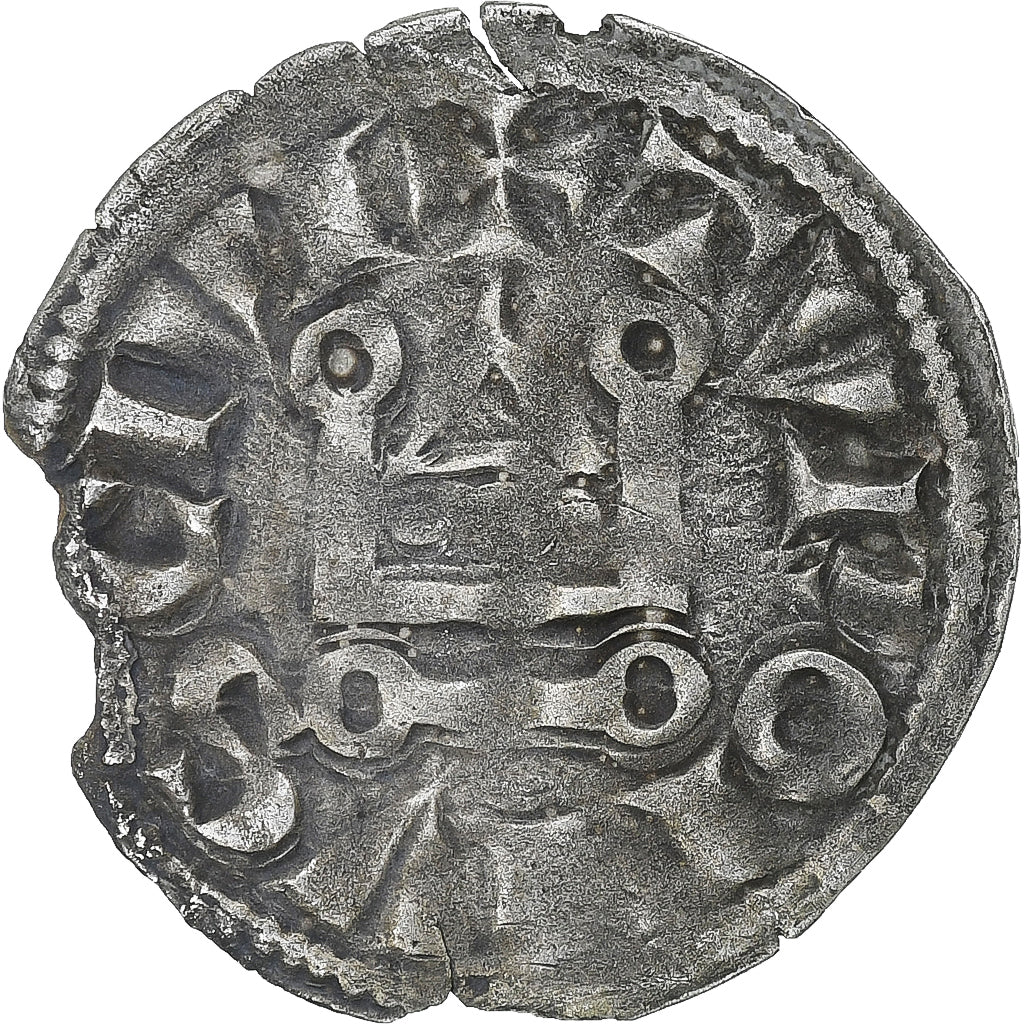 Frankrijk, Louis VIII-IX, Denier Tournois, 1223-1244, Billon, ZF, Duplessy:187