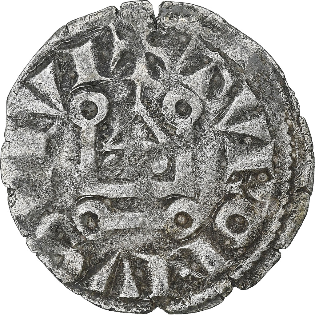 França, Louis VIII-IX, Denier Tournois, 1223-1244, Lingote, EF(40-45)
