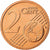 Słowacja, 2 Euro Cent, 2013, Kremnica, BU, MS(65-70), Miedź platerowana