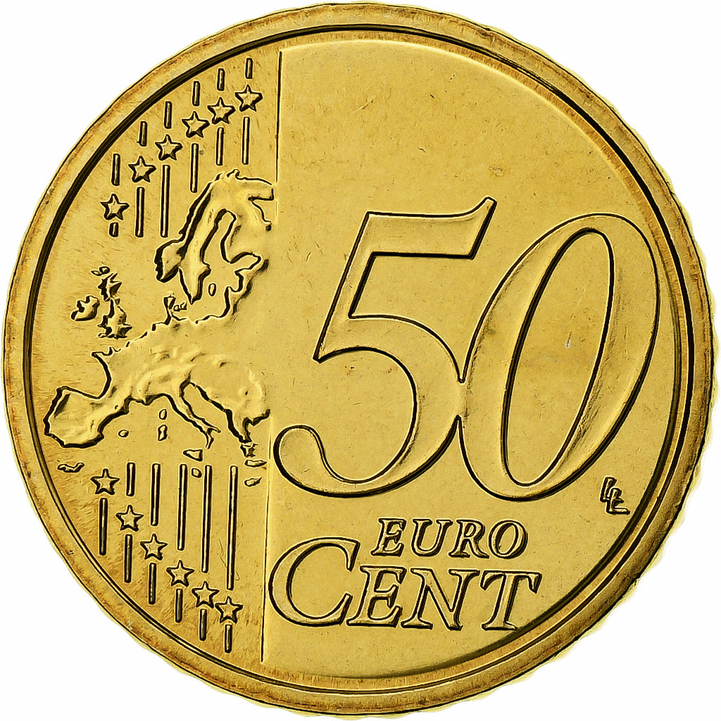 Słowacja, 50 Euro Cent, 2013, Kremnica, BU, MS(65-70), Nordic gold, KM:100