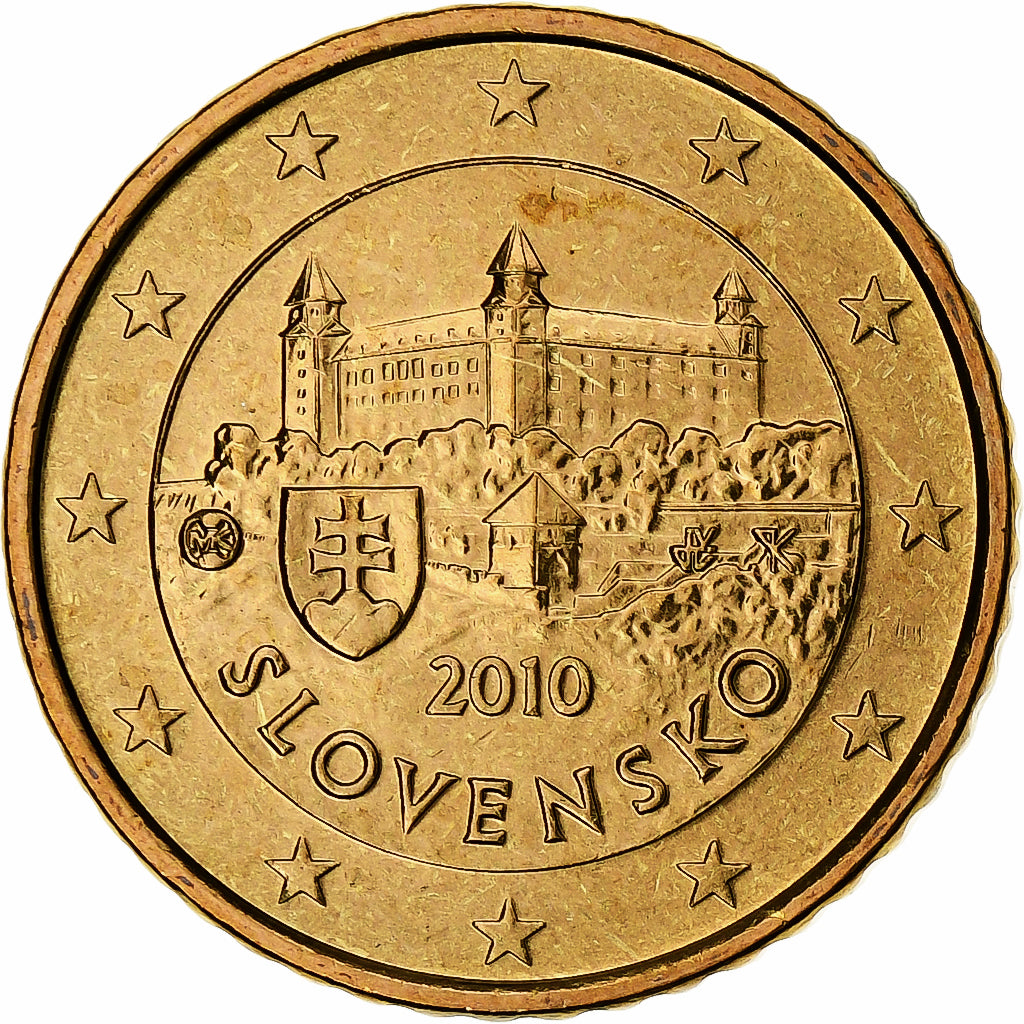 Slowakei, 50 Euro Cent, 2010, Kremnica, BU, STGL, Nordic gold, KM:100