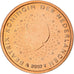 Paesi Bassi, Beatrix, 2 Euro Cent, 2007, Utrecht, BU, SPL+, Acciaio placcato