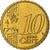 Netherlands, Beatrix, 10 Euro Cent, 2007, Utrecht, BU, MS(64), Nordic gold