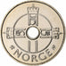 Noorwegen, Harald V, 1 Krone, 2006, Kongsberg, Cupro-nikkel, UNC, KM:462