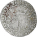 France, Charles V, Blanc au K, 1365-1380, Billon, TTB, Duplessy:363