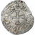 Francia, Charles V, Blanc au K, 1365-1380, Vellón, MBC, Duplessy:363