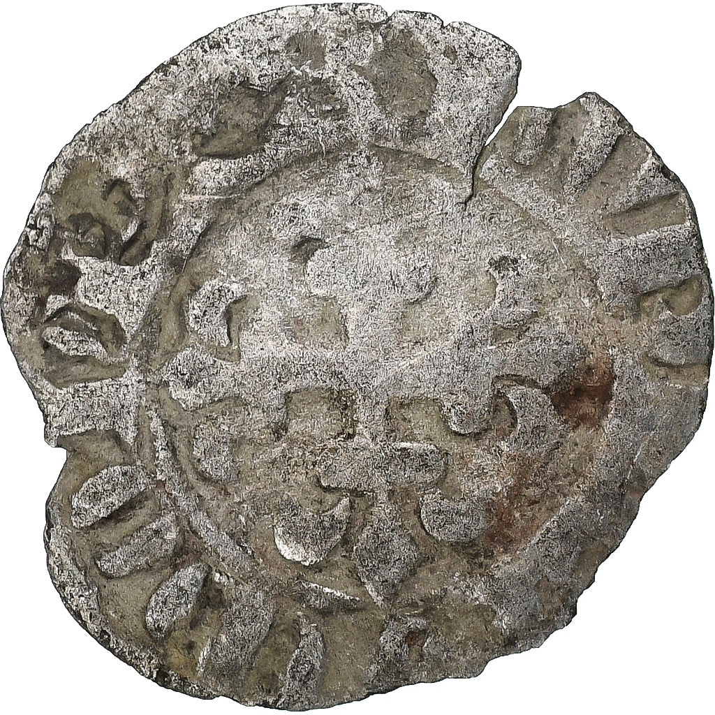 Frankrijk, Filip VI, Double Parisis, 1328-1350, Billon, FR, Duplessy:266