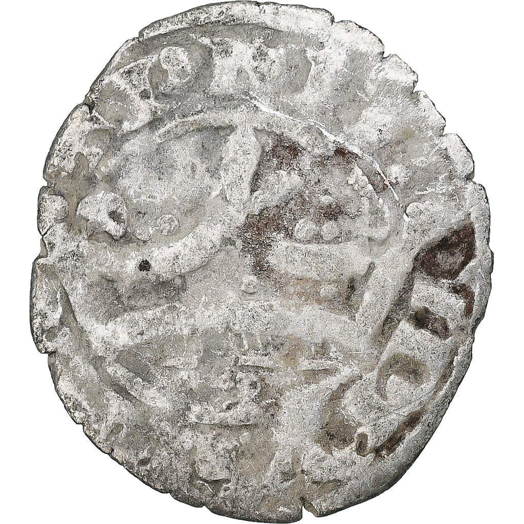 França, Philippe VI, Double Parisis, 1328-1350, Lingote, VF(20-25)