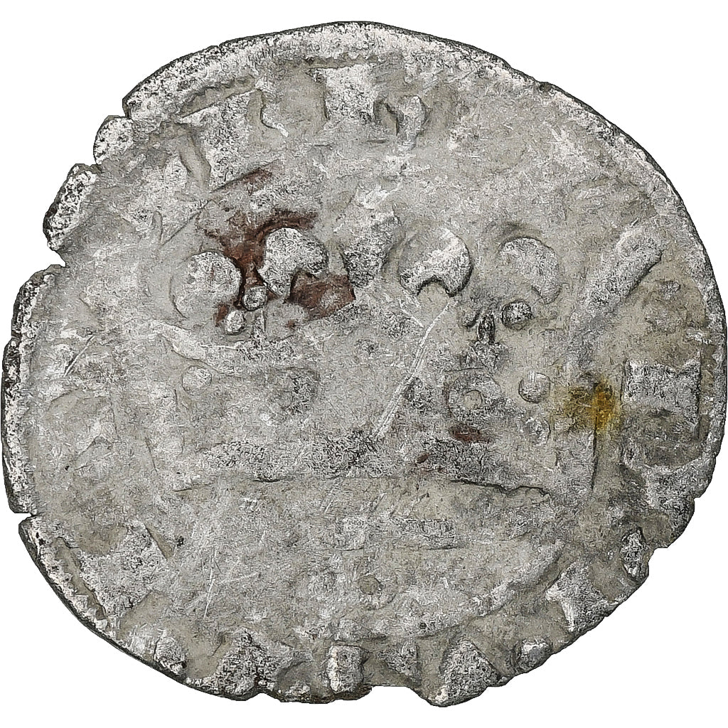 Frankrijk, Filip VI, Double Parisis, 1328-1350, Billon, FR, Duplessy:266
