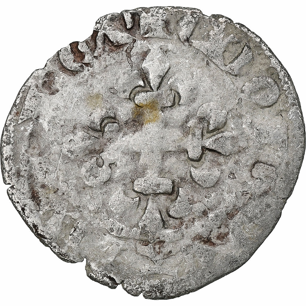 Frankrijk, Filip VI, Double Parisis, 1328-1350, Billon, FR, Duplessy:266