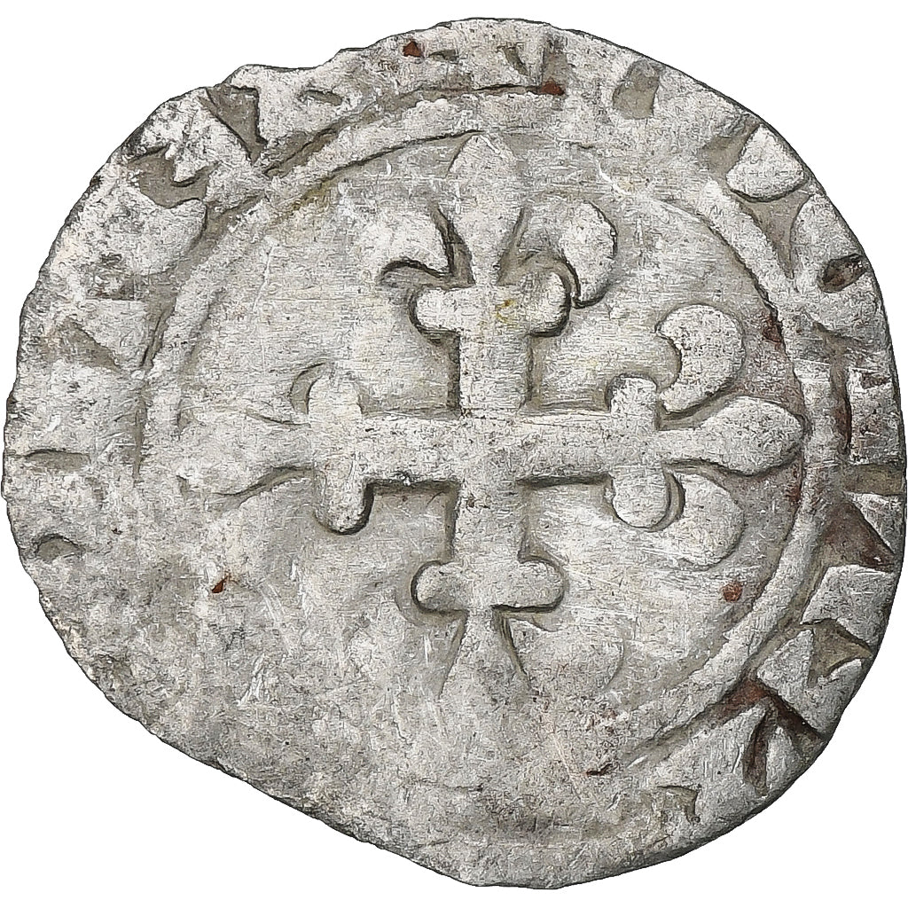 Francia, Charles IV, Double Parisis, 1323-1328, Biglione, MB, Duplessy:244b