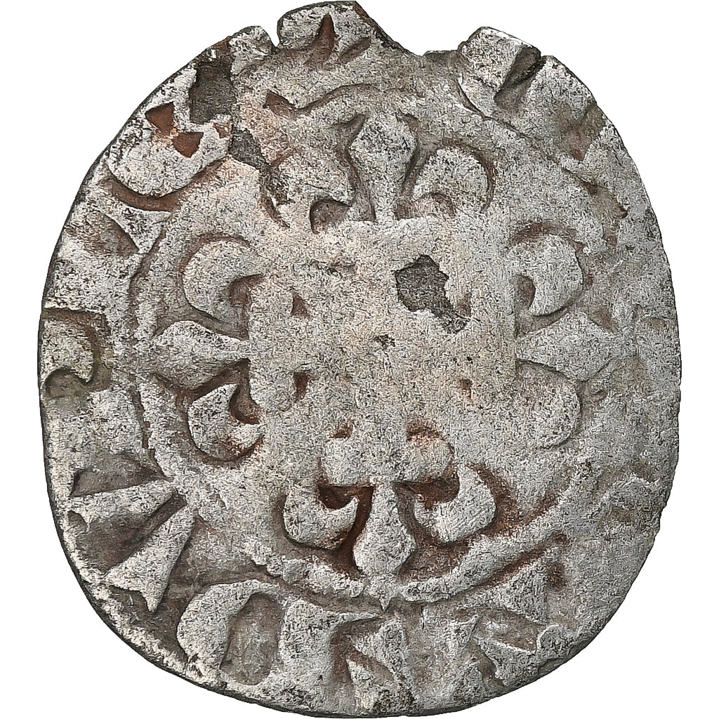 Francia, Charles IV, Double Parisis, 1323-1328, Biglione, MB, Duplessy:244b