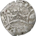 France, Charles IV, Double Parisis, 1323-1328, Billon, VF(20-25), Duplessy:244b