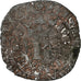 Frankreich, Charles V, Blanc au K, 1365-1380, Contemporary forgery, Billon, S+