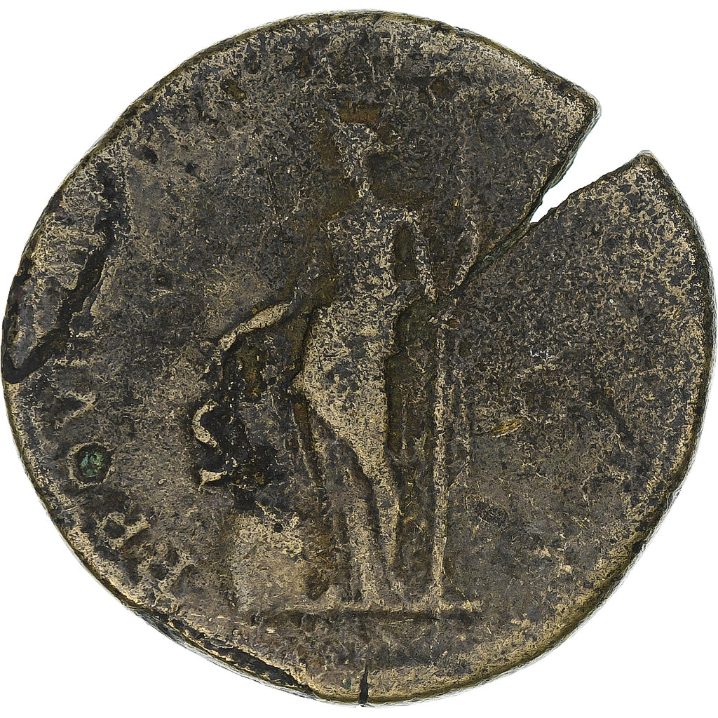 Trajan, Sesterz, 114-117, Rome, Bronze, S+, RIC:663