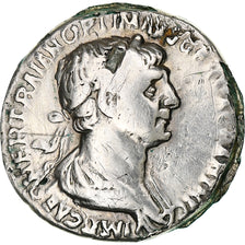 Trajan, Denarius, 114-117, Rome, Prata, VF(30-35), RIC:353