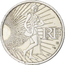 France, Semeuse, 10 Euro, 2009, Paris, MS(63), Silver
