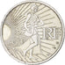 Francia, Semeuse, 10 Euro, 2009, Paris, SC, Plata