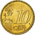 Eslováquia, 10 Euro Cent, 2009, Kremnica, MS(64), Nordic gold, KM:98
